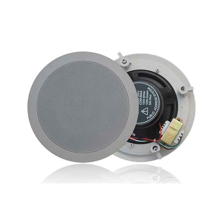 ZY820CF  8寸20W定阻吸顶副箱   ，开孔尺寸Ф283mm*142mm